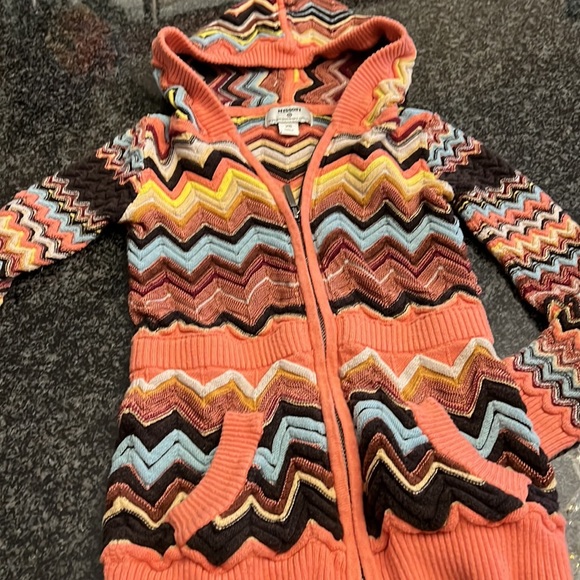 Missoni x Target zip cardigan, Size XS girls - Picture 12 of 12